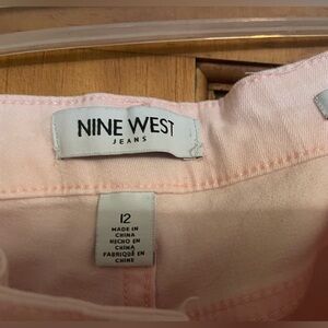 Nine West Light Pink Capri Jeans